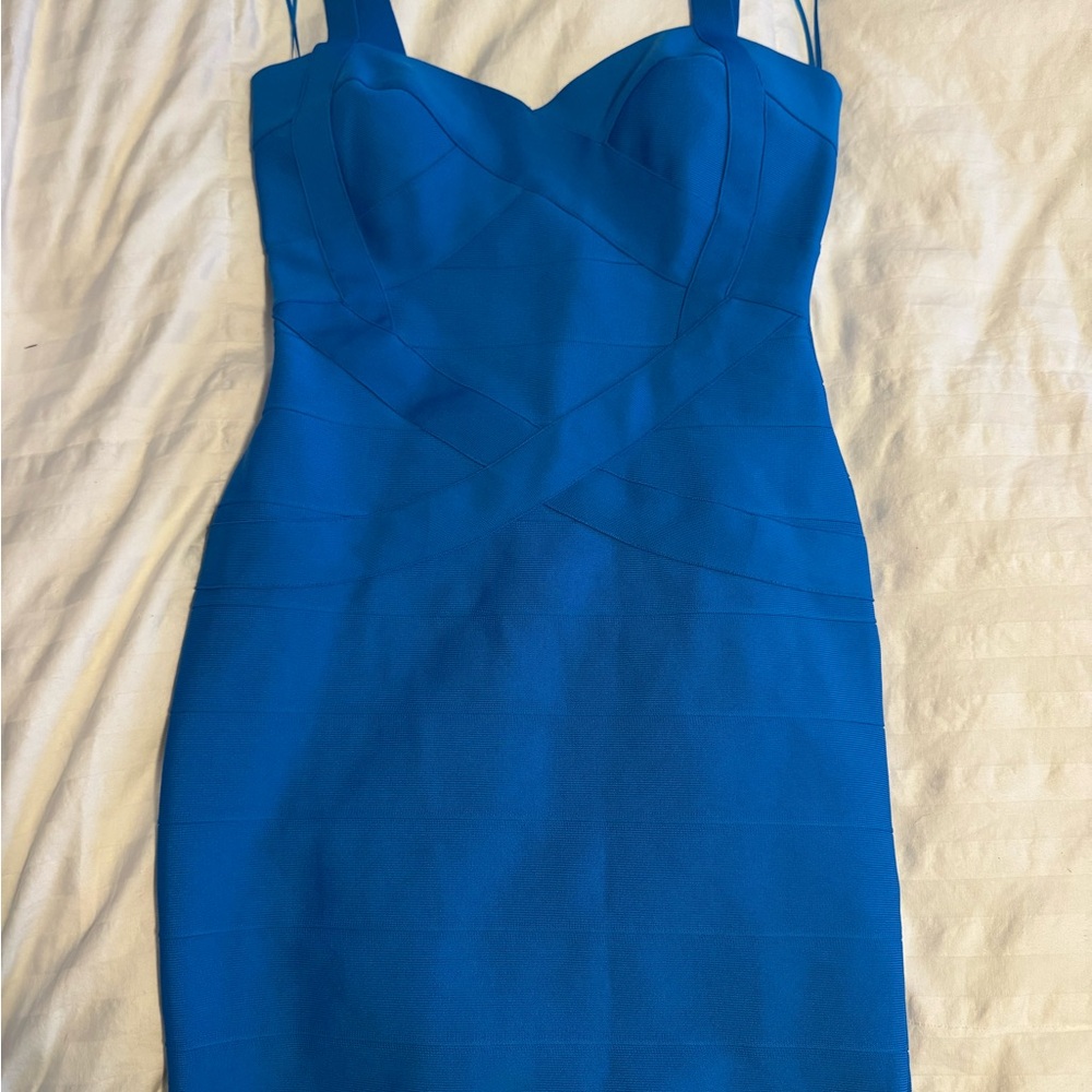 Elegant Blue Women's Dress
